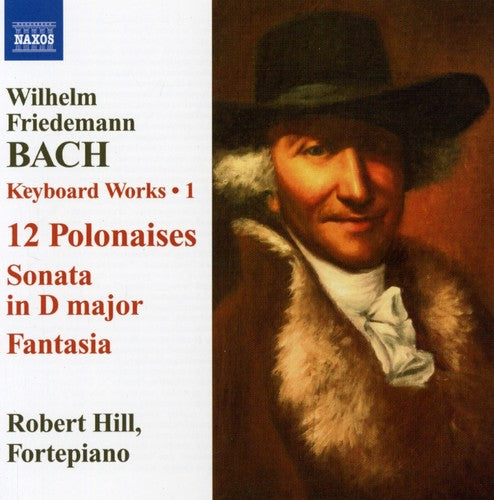 the album cover for Robert Hill - Keyboard Works 1 / 12 Polonaises / Sonata in D