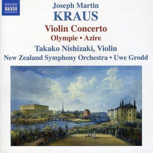 the album cover for TAKAKO NISHIZAKI - Violin Concerto / Azire Olympie (Incidental Music)