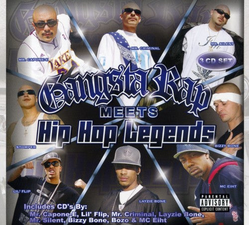 Gangsta Rap Meets Hip-hop Legends / Various - Gangsta Rap Meets Hip-hop Legends / Various - Music CD
