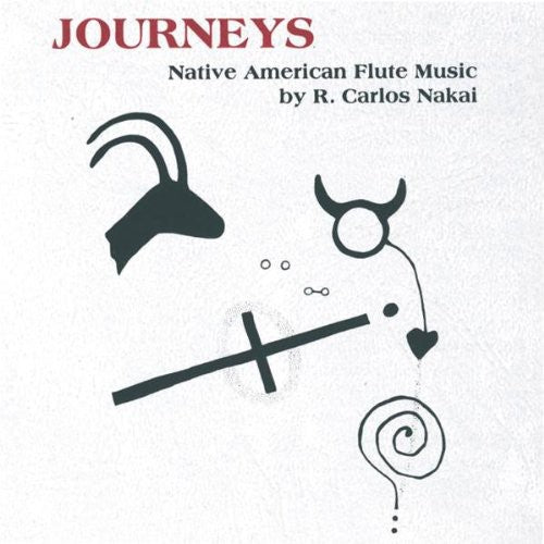 the album cover for R Nakai Carlos - Journeys