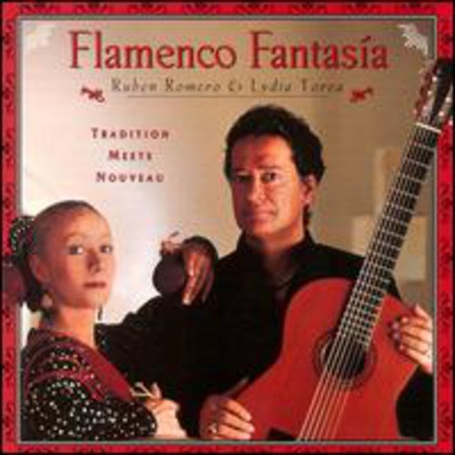 the album cover for Ruben Romero - Flamenco Fantasia: Tradition Meets Nouveau
