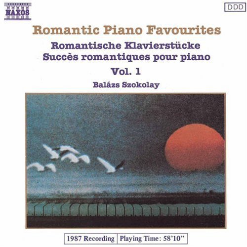 the album cover for ROMANTIC PIANO FAVOURITES - Romantic Piano Music 1