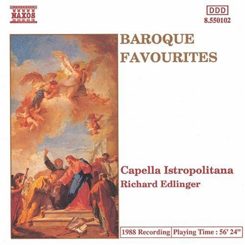 the album cover for Richard Edlinger - Baroque Favorites