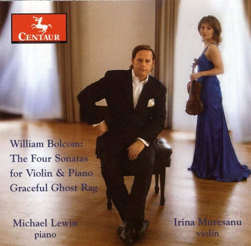 the album cover for The Lewin-Muresanu Duo - Four Sonatas for Violin & Piano