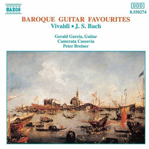 the album cover for GERALD GARCIA - Baroque Guitar Favorites