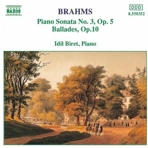 Brahms / Biret - Piano Sonata 3 / Ballades Op 10 - Music CD