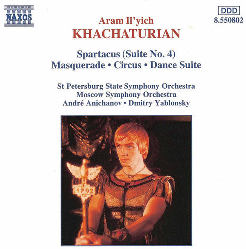 the album cover for Andre Anichanov - Spartacus (Suite 4)