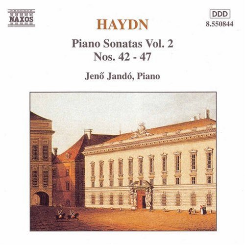 the album cover for Jenő Jandó - Piano Sonatas 2