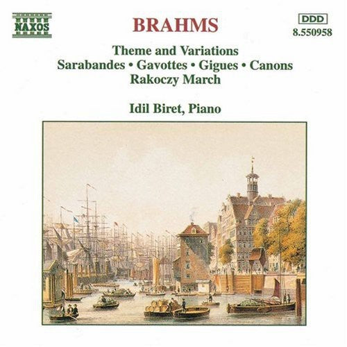 the album cover for Idil Biret - Themes & Variations