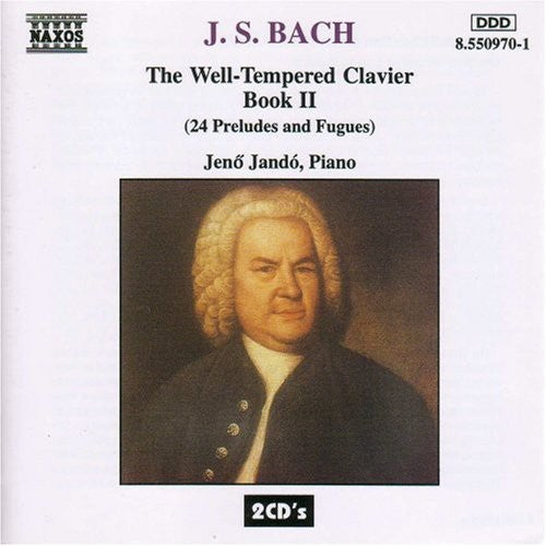 the album cover for Jenő Jandó - Well-Tempered Clavier Book 2