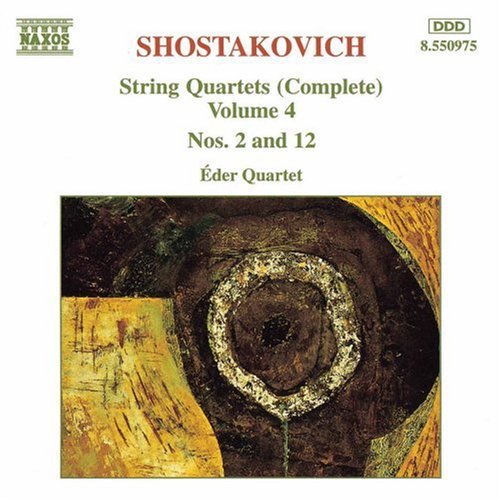 the album cover for Eder Quartet - String Quartets (complete) Volume 4