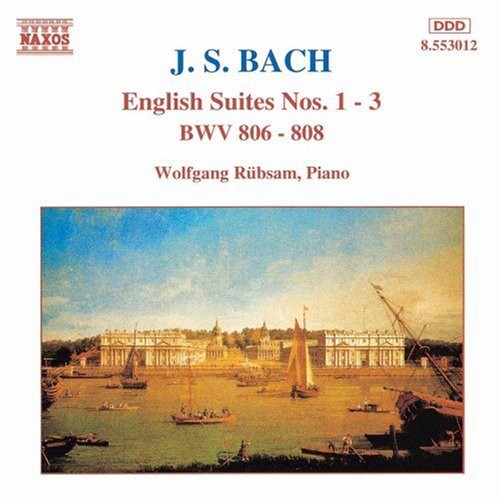 Bach,j.s. / Rubsam - English Suites 1-3 - Music CD