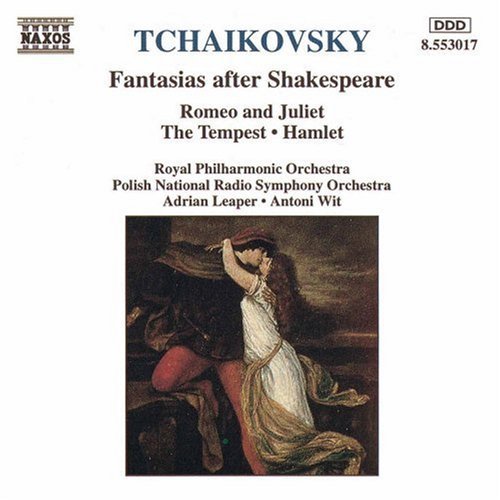 the album cover for Adrian Leaper - Fantasias After Shakespeare