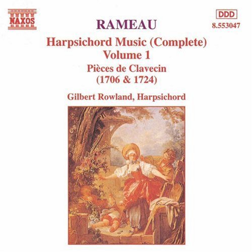 the album cover for Gilbert Rowland - Harpsichord Suites 1