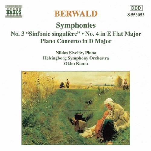 the album cover for Niklas Sivelov - Symphony 3 & 4