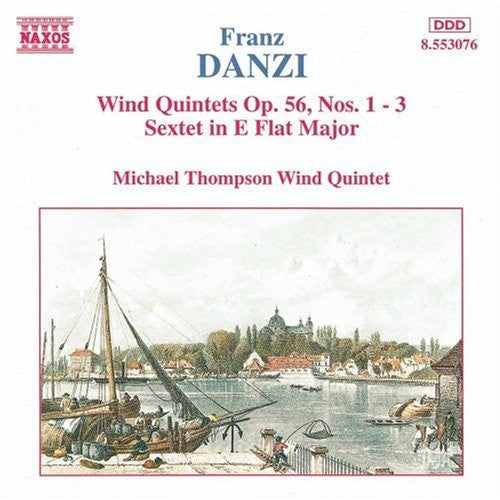 the album cover for Michael Thompson Wind Quintet - Wind Quintets 1-3