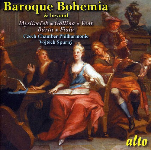 the album cover for Vojtěch Spurný - Bohemian Baroque 4