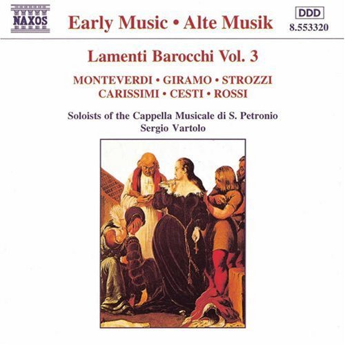 the album cover for Baroque Laments - Lamenti Barocchi 3 / Various