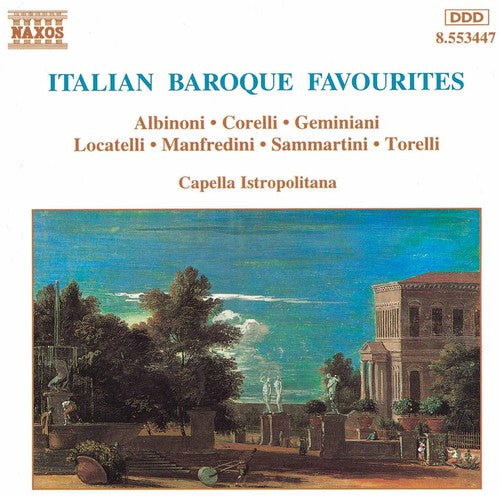 the album cover for Capella Istropolitana - Italian Baroque Favourites