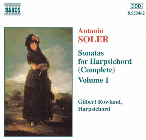 the album cover for Gilbert Rowland - Complete Sonatas for Harpsichord 1