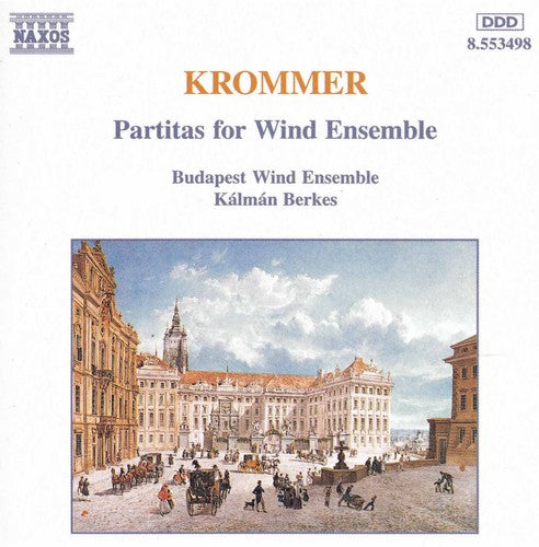 the album cover for F. KROMMER - Partitas for Wind Ensemble 1