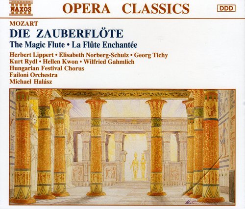 the album cover for Elisabeth Norberg-Schulz - Die Zauberflote
