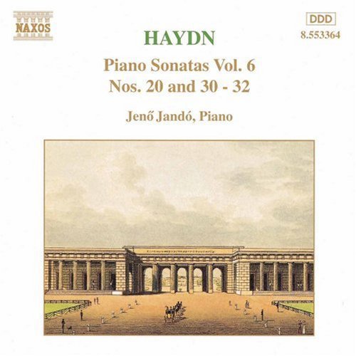 the album cover for Jenő Jandó - Piano Sonatas 6