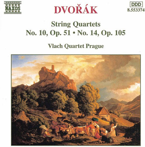 Dvorak / Vlach Quartet Prague - String Quartets 10 & 14 - Music CD