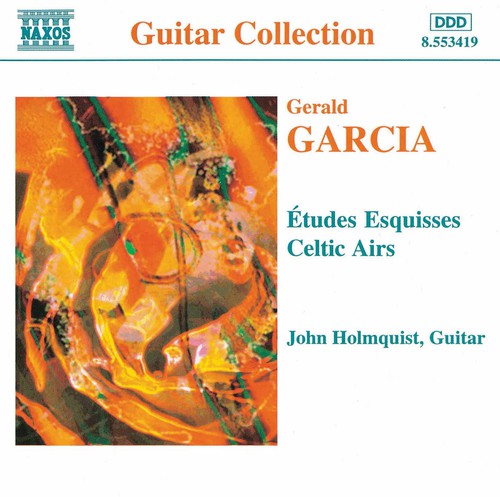the album cover for John Holmquist - Etudes for Guitar