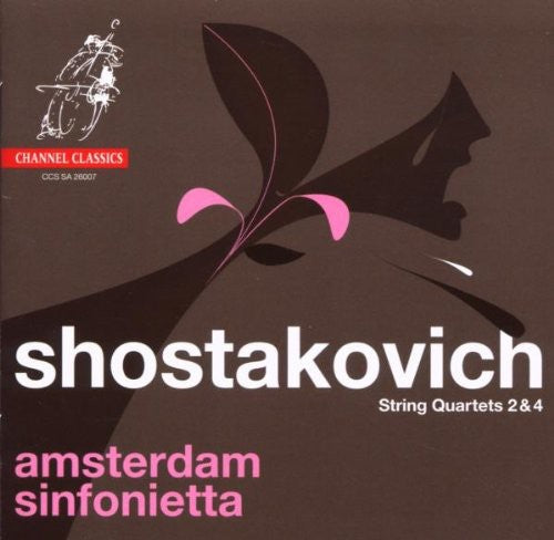 the album cover for Amsterdam Sinfonietta - String Quartets Nos 2 & 4