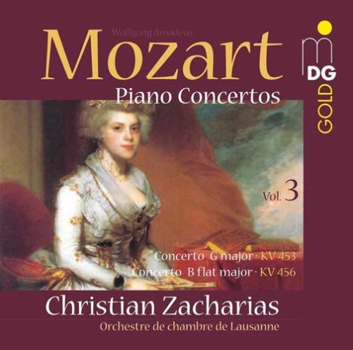 Mozart / Orchestre De Chambre Lausanne / Zacharias - Piano Concertos Kv 453 & 456 - Music CD
