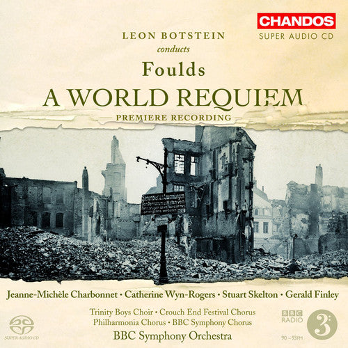 the album cover for Leon Botstein - World Requiem