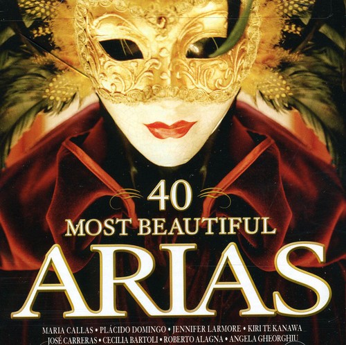 40 Most Beautiful Arias / Various Music CD