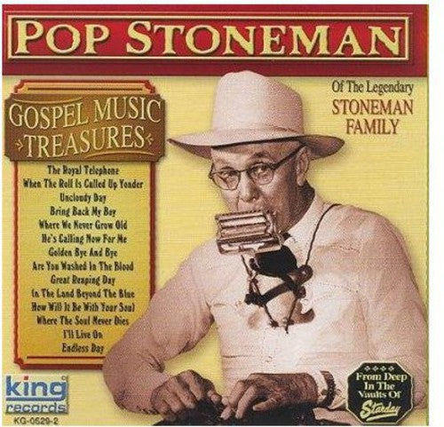 the album cover for Pop Stoneman - Gospel Music Treasures