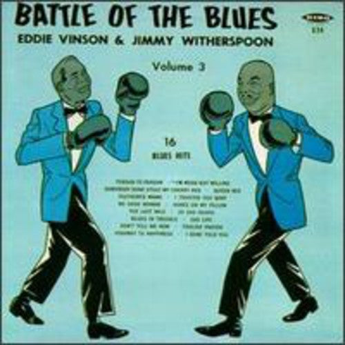 the album cover for Vinson/Witherspoon - Battle of the Blues