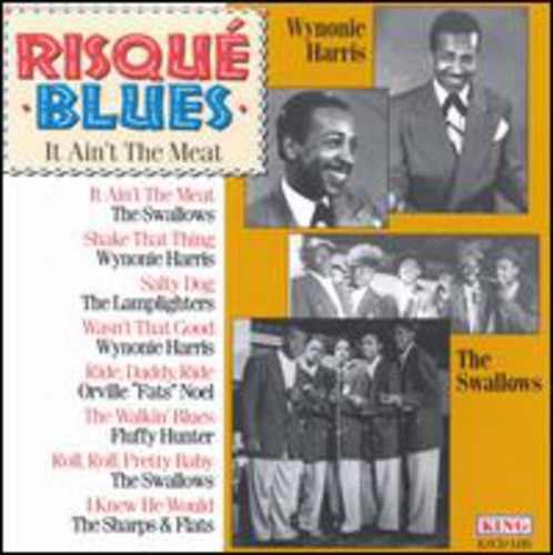 the album cover for Risque Blues It Aint Meat / Various - Risque Blues: It Ain't Meat / Various