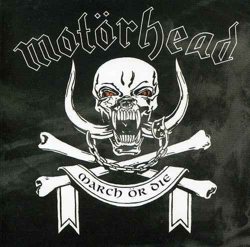 the album cover for Motörhead - March or Die