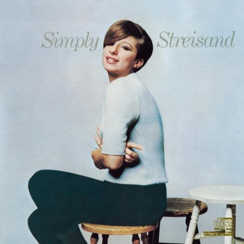 the album cover for Barbra Streisand - Simply Streisand
