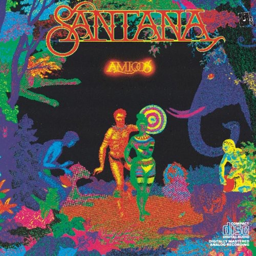 the album cover for Santana - Amigos