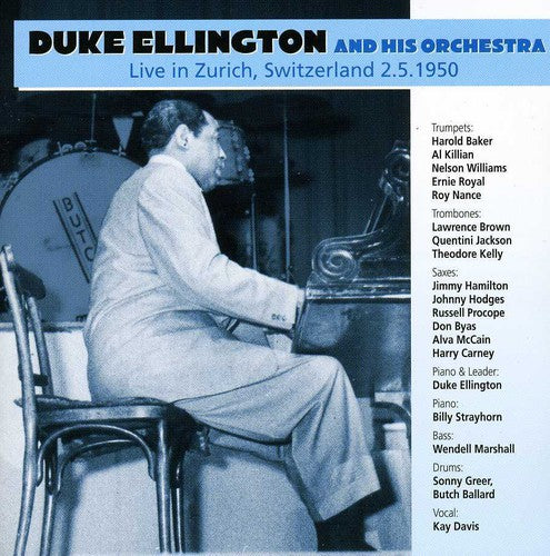 Ellington,duke / His Orchestra - Live In Zurich Switzerland 1950 - Music CD