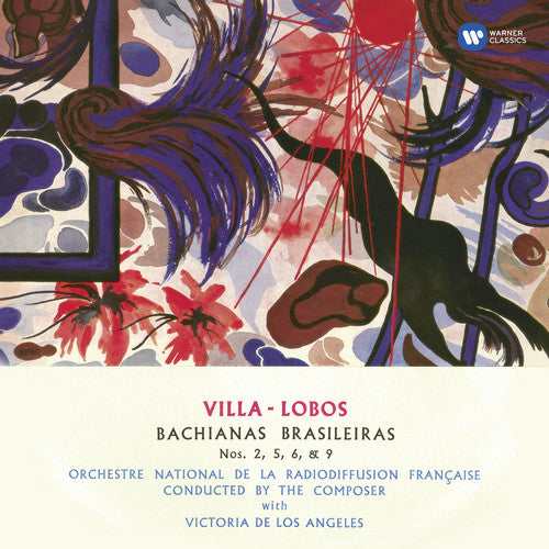 the album cover for Victoria De Los Angeles - Bacchianas Brasileiras