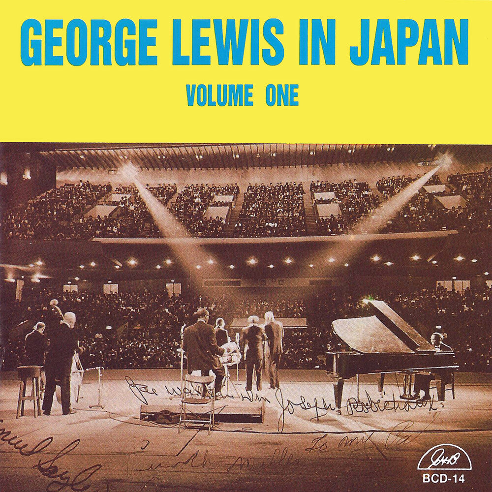 the album cover for George Lewis - In Japan 1