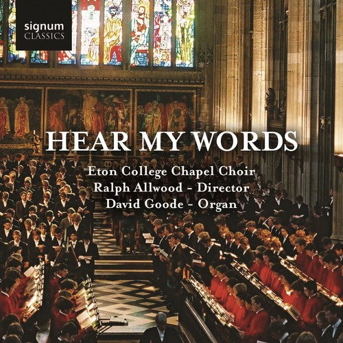 Parry / Byrd / Stanford / Tompkins / Allwood - Hear My Words - Music CD