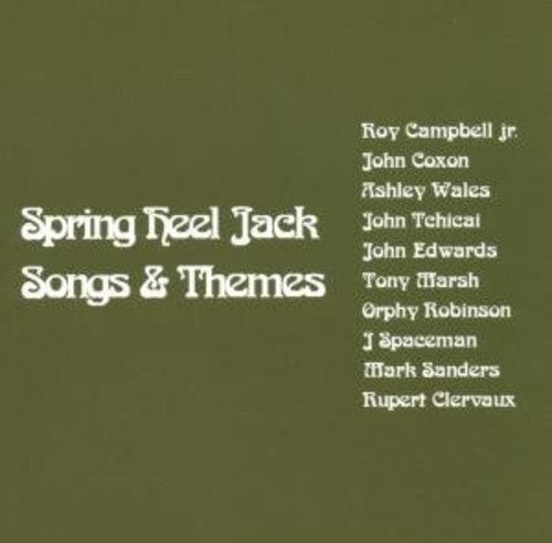 the album cover for Spring Heel Jack - Songs and Themes