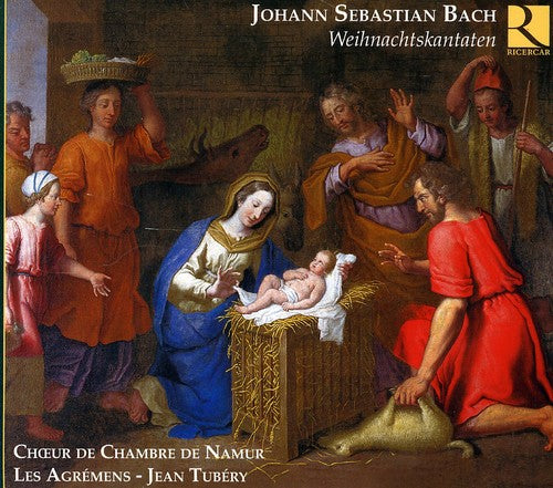 Bach,j.s. / Namur Chamber Choir / Les Agremens - Christmas Cantatas - Music CD