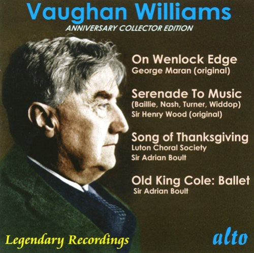 Vaughan Williams / Boult / Lpo / Maran / Wood - On Wenlock Edge: Serenade To Music - Music CD
