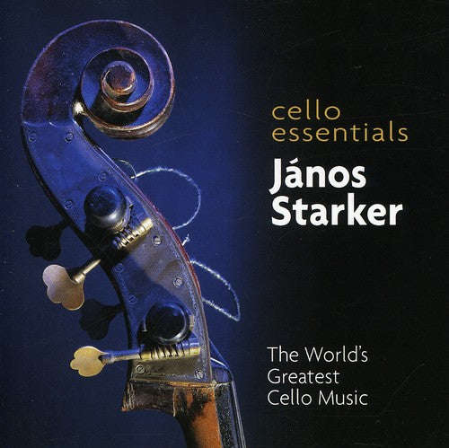 the album cover for Janos Starker - Cello Essentials