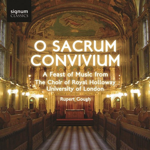 the album cover for RUPERT GOUGH - O Sacrum Convivium