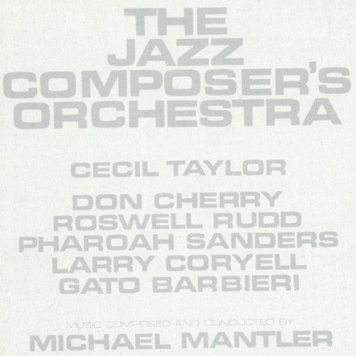 Mantler,michael - Jazz Composer's Orchestra - Music CD