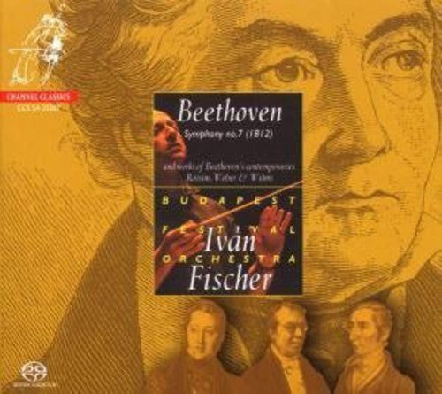 the album cover for Bac9 - Symphony No. 7 & Works By Rossini Weber & Wilms